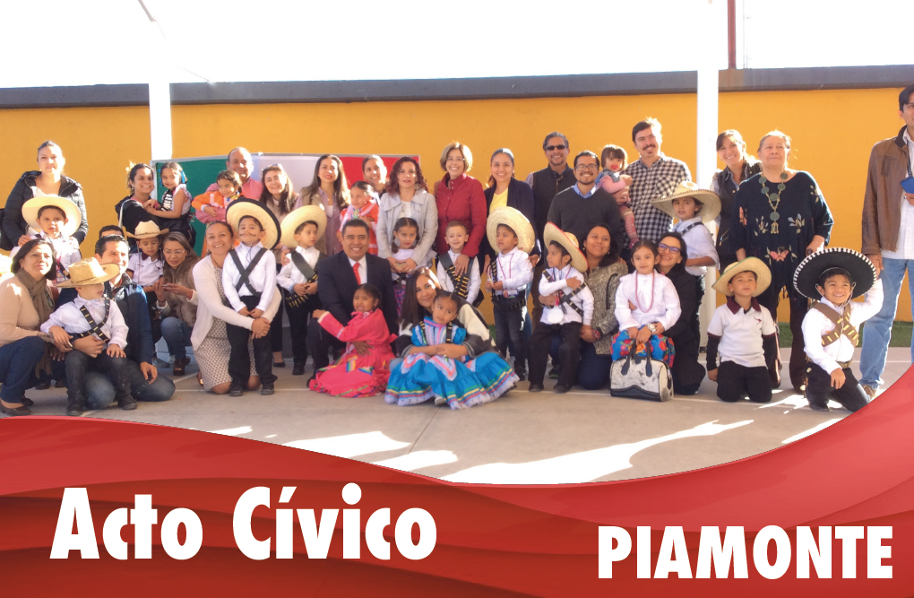 Acto cívico y cumpleaños de noviembre